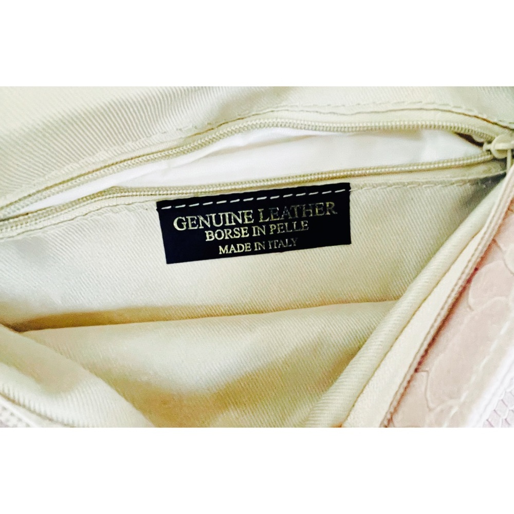 Borse In Pelle Italian Leather Crossbody Bag - Picture 4 of 15
